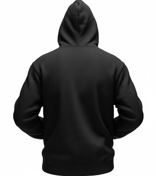 Black hoodie