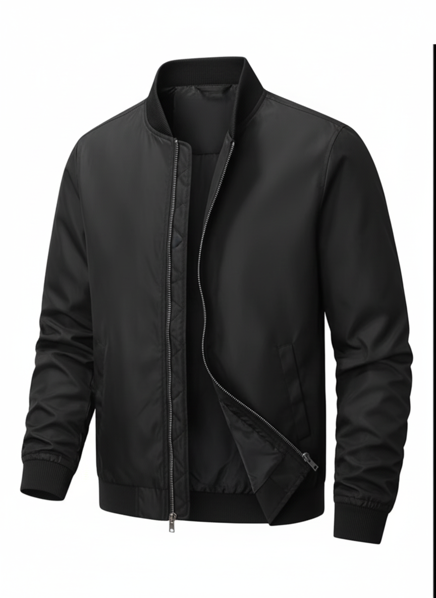 Black jacket for man