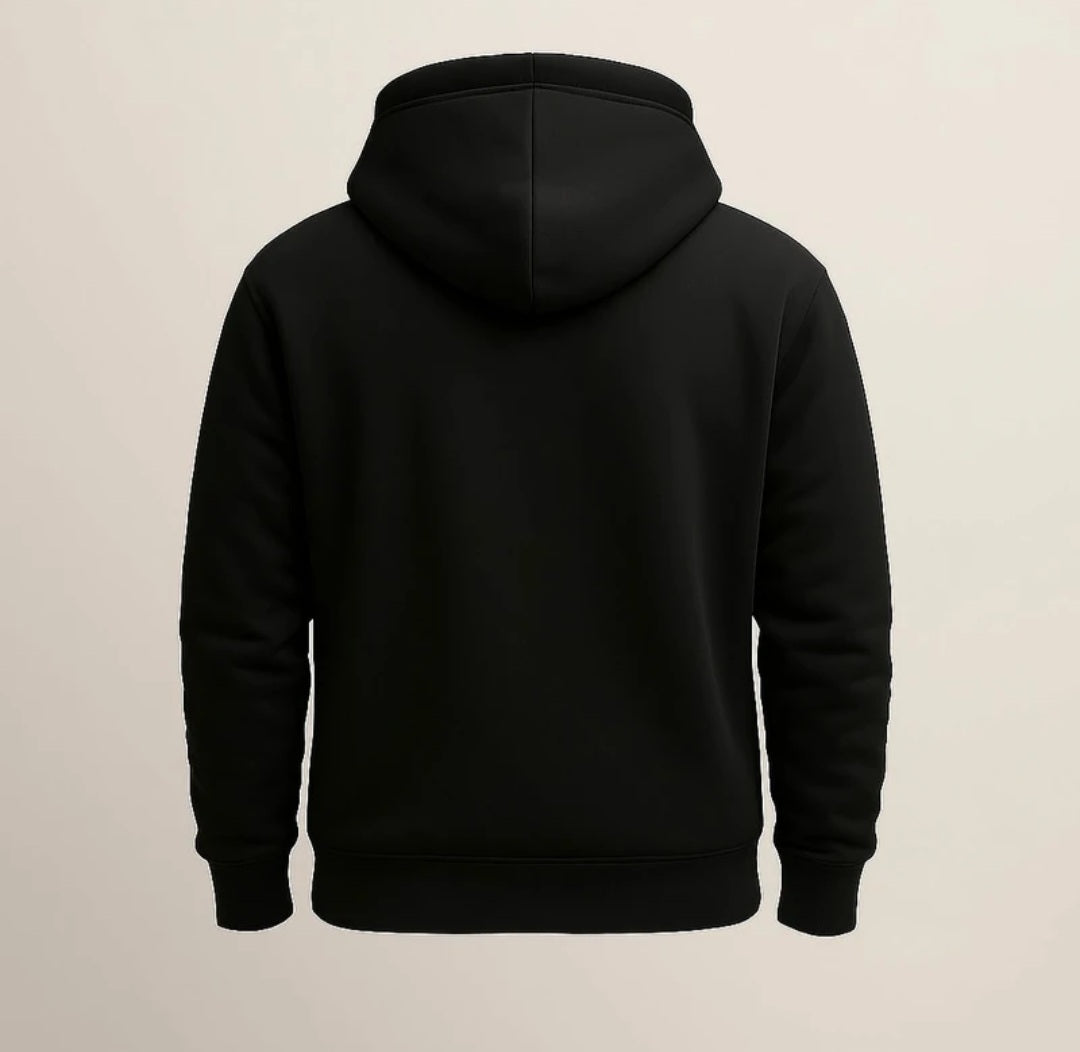 Black hoodie